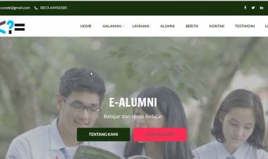 Sistim Informasi Alumni dengan Codeigniter