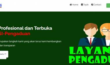 UPDATE Aplikasi Pengaduan berbasis web