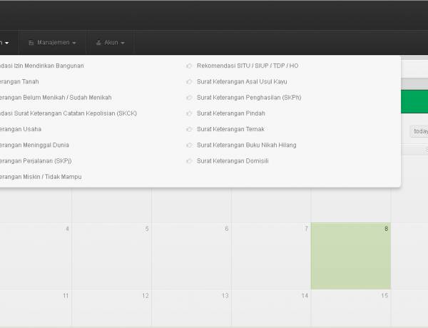 Aplikasi Perizinan Online