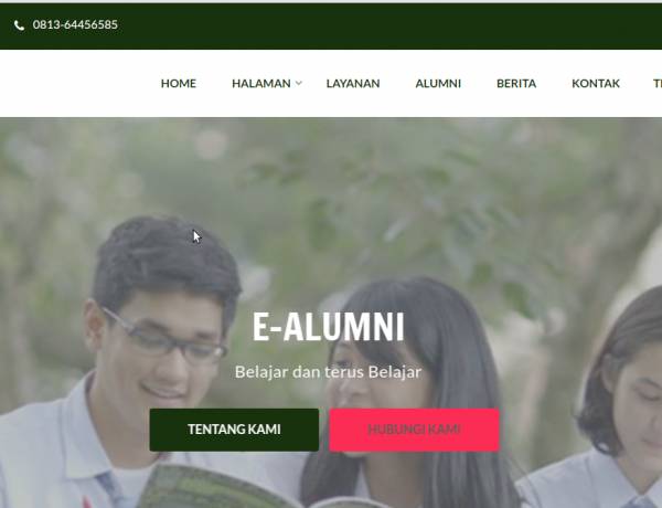 Sistim Informasi Alumni dengan Codeigniter
