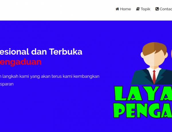 Aplikasi Pengaduan Masyarakat