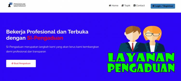 Aplikasi Pengaduan Masyarakat